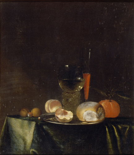 Image: 1. Parry Walton d.1702. 
Still Life before 1686.  
Lent by the Trustees of Dulwich Picture Gallery, London 

